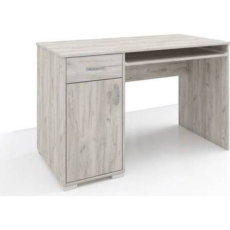 KIT SCRIVANIA 1 ANTA +1 CASS YOUNG 120X75X60 GREY CRAFT OAK