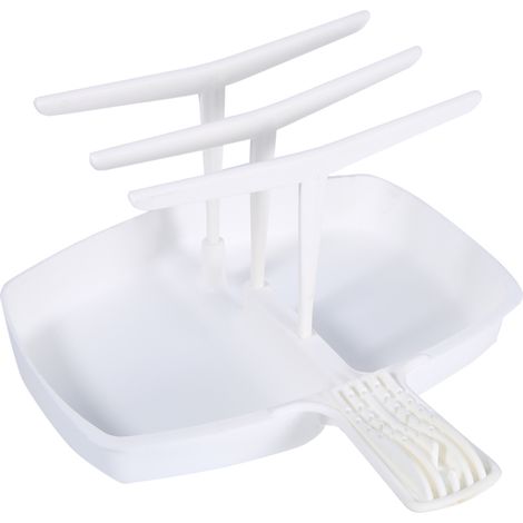Support À Bacon Vertical - Plateau En Plastique PP Pour Micro-ondes - Accessoire Cuisine Pour Préparation De Repas - 1 Pièce (1/5)