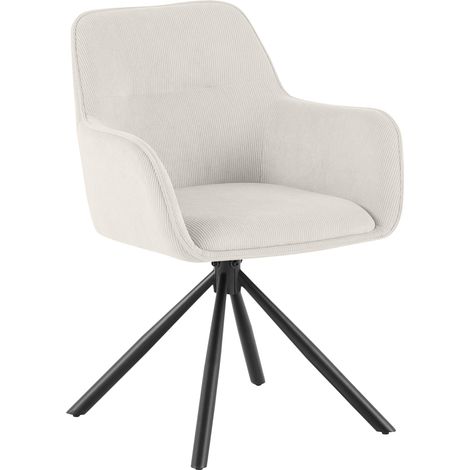 Esszimmerstuhl Tipton Cord creme