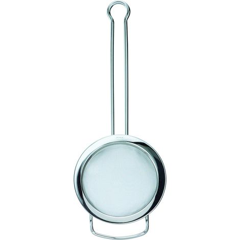 Passoire Tamis de Cuisine à Mailles Fines - Passoire pour Égoutter, Tamiser et Blanchir, avec Poignée - Acier Inoxydable 18/10 - Va au Lave-Vaisselle - 20 cm (1/5)