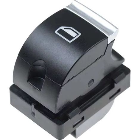 Electric window control switch 4F0959855B for Audi A3 and Q7 vehicles. (1/4)