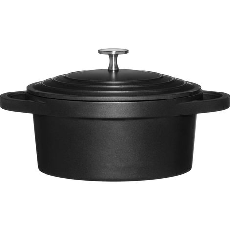 Cacerola con tapa 26 l aluminio fundido (1/2)