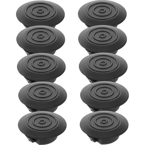 10 Pièces Agrafe Plastique Carrosserie Voiture, Bouchon de Trou (1/4)