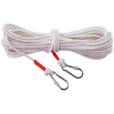 Ensemble de Fixation pour Hamacs et Balançoires Kit Complet INCL Cordes et Mousquetons Poids Max supporté 160 kg