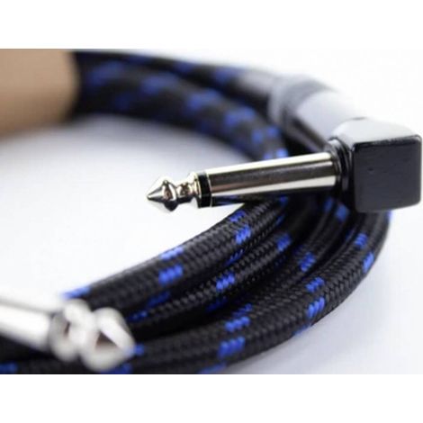 Cordial 14780 Jack Strumenti musicali Cavo [1x Spina jack da 6.3 mm (mono) - 1x Spina jack da 6.3 mm (mono)] 3 m Nero, (1/5)