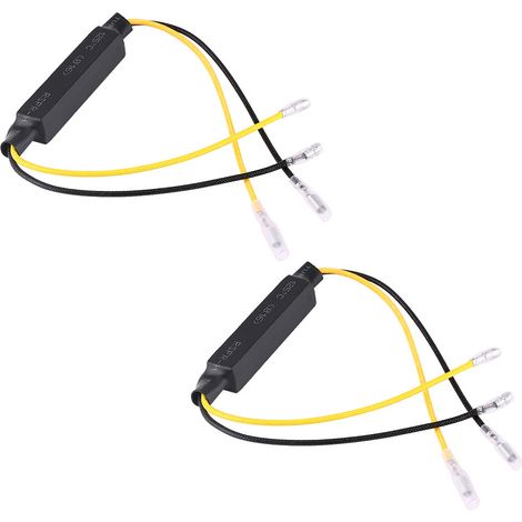 Annuleur anti-scintillement, décodeur de signal lumineux, conduite sécurisée, DC 12 V 21 W, haute efficacité universelle pour motos (1/5)