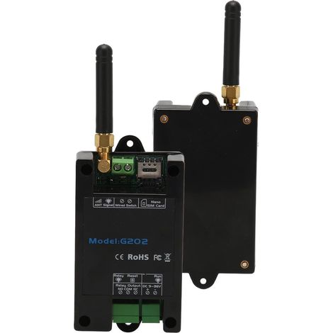 Ouvre-Porte GSM G202, Télécommande D'ouverture de Porte GSM avec 200 Numéros Autorisés pour Portails, Garages, Ascenseurs, Espaces de Stationnement (1/5)