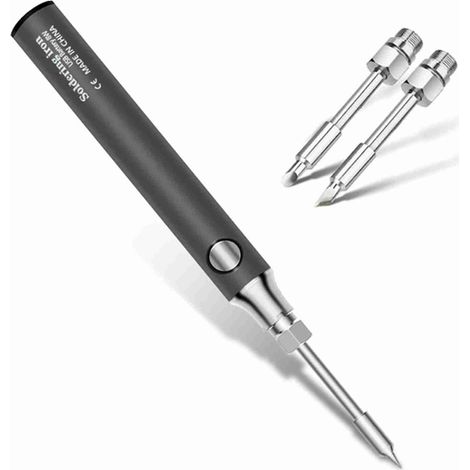 Kit saldatore compatto mini senza fili, penna saldante portatile, chip intelligente per il controllo costante della temperatura, strumento domestico più sicuro, fai da te (1/5)