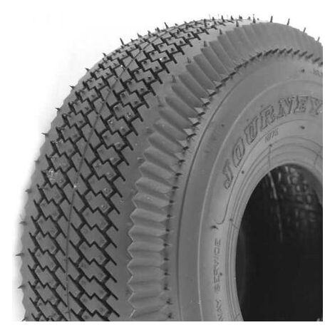 Pneu route 410 x 350 x 4 – 4 plis tubeless pour surfaces pavées – Excellente adhérence et durabilité accrue