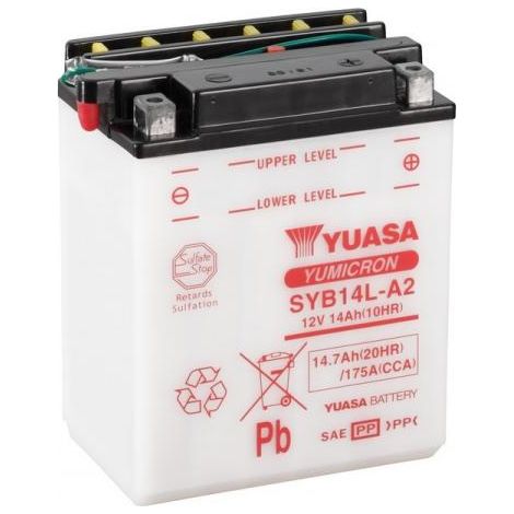BATTERIA YUASA SYB14L-A2 12V 14 Ah