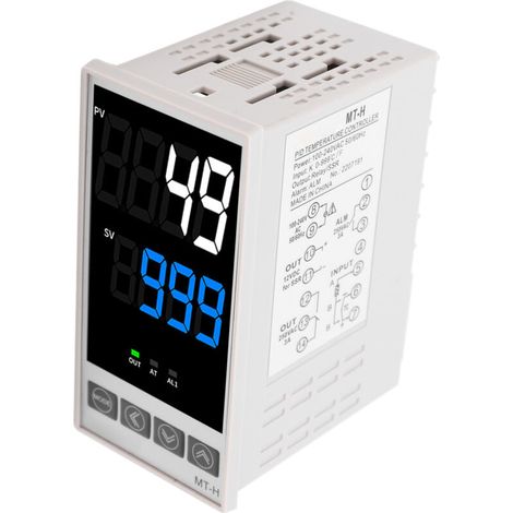 PID-Temperaturregler-Kit, automatisches Temperaturregelungsinstrument mit intelligenter Digitalanzeige, AC100-240V, 4896mm (1/5)