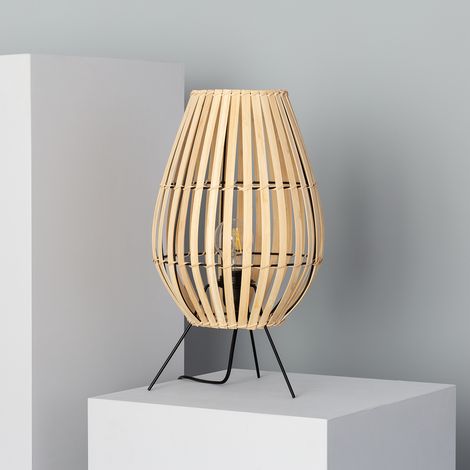 Lampe à Poser Bambou Atamach Naturel (1/5)