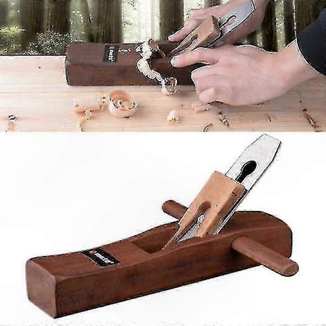 280-mm-Handhobel aus indonesischem Mahagoni für Heimwerkerprojekte Holzbearbeitungswerkzeug (1/5)