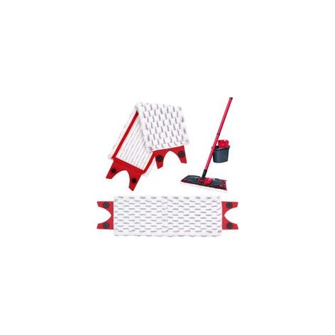 Replacement Microfibre Pad, Têtes de Balai Plates en Microfibre pour Vileda Ultramax 2 en 1 Spray Remplacer, Recharges en Microfibre pour Bbalai Domestique (Lot de 2)