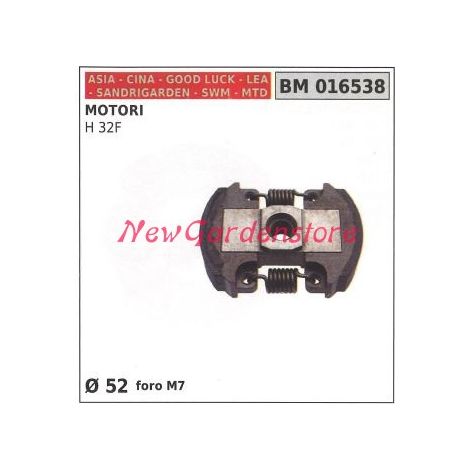 CINA Vollkupplung H 32F Kettensägenmotor Ø  52 Loch M7 016538
