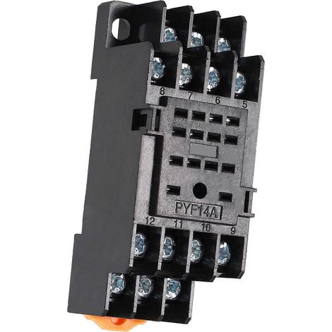 PYF14A Socle de relais de puissance sur rail DIN 14 broches pour MY4NJ HH54P MY4-- (1/5)