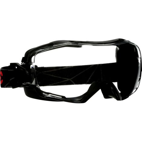3M GG6001SGAF-BLK Vollsichtbrille mit Antibeschlag-Schutz, mit Antikratz-Schutz Schwarz EN 166, EN