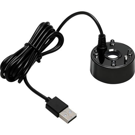 Ultraschall-Nebelbesprüher mit LED-Technologie für Teichbrunnen und Aquarien (Mini-USB) mit Schutz vor Wassermangel (1/5)