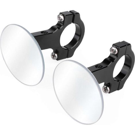 Rétroviseur rond petit format pour guidon de moto RC 125 200 250 (1/5)