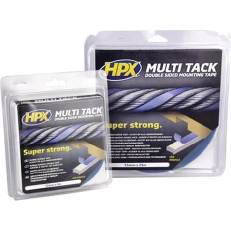 Ruban double face multi-tack HPX PA1205 - semi-transparent - 12mm - 5m (1/5)