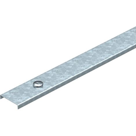 OBO Bettermann Deckel mit Drehriegel 53x3000 Stahl bandverzinkt, 3 Meter, 6080138