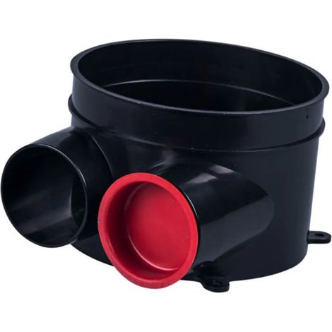 Pluggit Boquilla de doble ángulo DN150 - PKR75, EVWS75