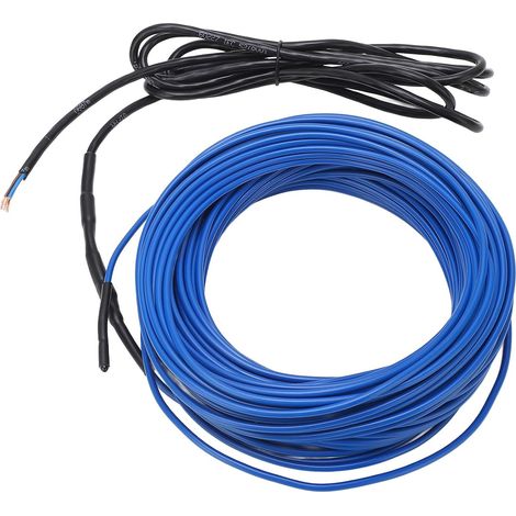 20 m Anti-Frost Fast Pipe Protection Heating Cable IP68 Waterproof 300W Heating System for Campers Basements Garages 220-240V