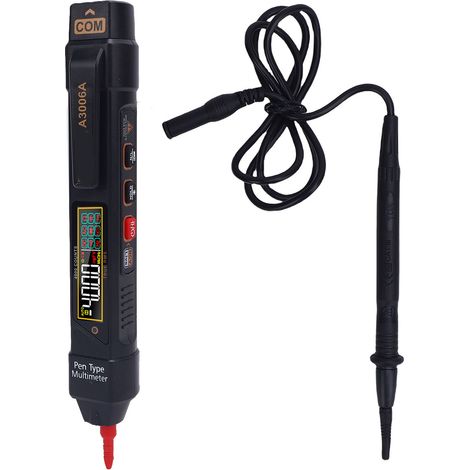 Multimetro digitale intelligente a penna, tester di tensione senza contatto, multifunzionale, completamente automatico. (1/5)