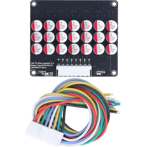 Lithium-Batterie-Balancer, Lithium-Ionen-Aktivzellenausgleichsmodul für LFP, LTO und LPO (1,8 V–4,5 V)