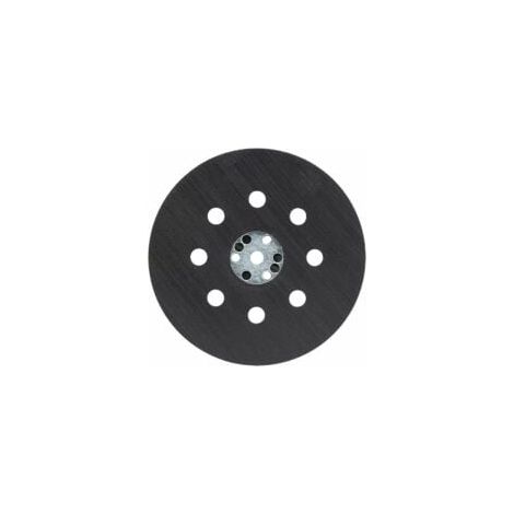 Platorello abrasivo di media durezza (per vernice, stucco, 8 fori, Ø 125 mm, accessori per levigatrici rotoorbitali) (1/4)