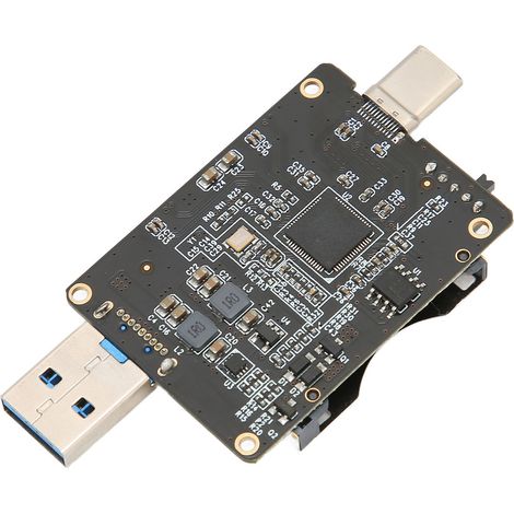 Lecteur de cartes USB 3.1 Type C 10 Gbit/s, double interface, transmission ultra-rapide PH86A (1/5)