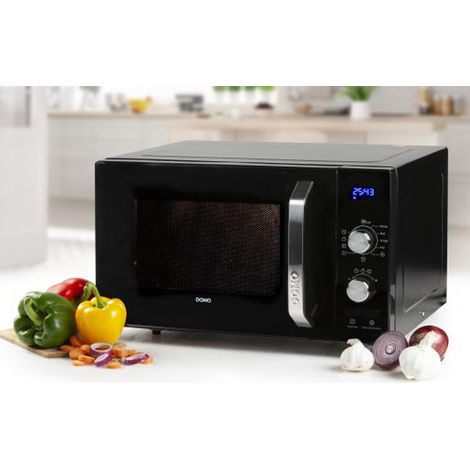Micro-ondes - DOMO - DO2924 - Noir - 48,5 x 40,8 x 29,3 cm - 23L - 800 W - Monofonction - 5 niveaux de puissance (1/5)