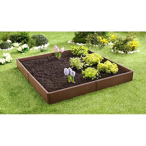Beet RB053, 57x13 cm, PP, 8-teilig, Hochbeet
