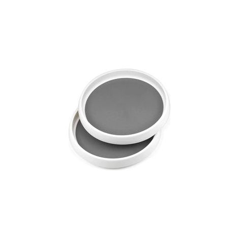 Juego de 2 especieros giratorios Lazy Susan, organizador de plástico para especias, botellas de especias, aceite, ingredientes y frascos de cocina - Crezuo