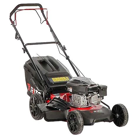 Tondeuse thermique automotrice 46 cm – RMS46QV145 – Moteur 144cc 2,5 kW – Bac de ramassage 60 L – Hauteur de coupe 20-65 mm – Rato (1/5)
