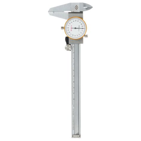 Pied à coulisse industriel à cadran, haute précision, en acier inoxydable, 0-150 mm, 0,02 mm, antichoc, outil de mesure métrique (1/5)
