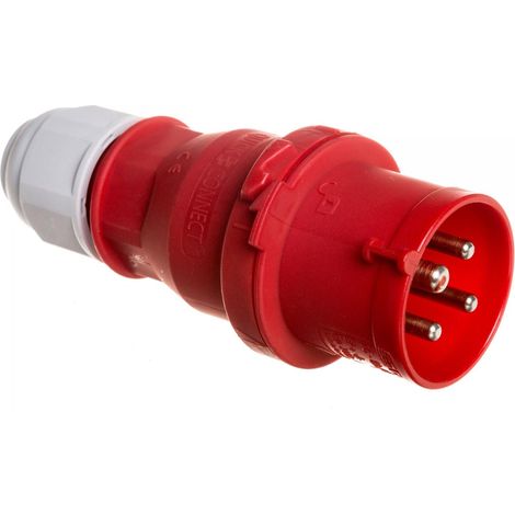 Bals-elektrotech MULTI-GRIP Schnellanschluss Stecker rot IP44