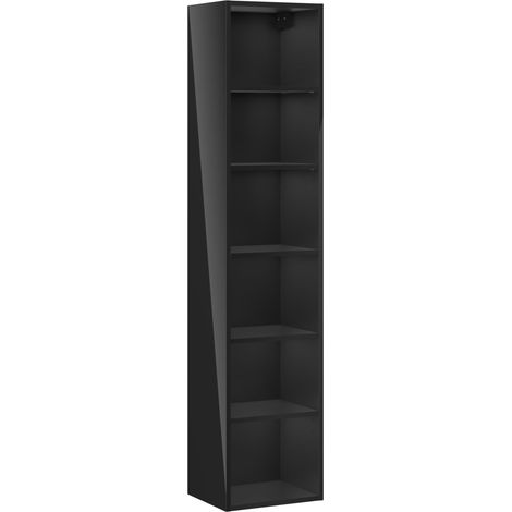 Mexen Box-A corpo del mobile da bagno 35 cm, nero lucido - 91AX1-1600-300-1-70 (1/3)