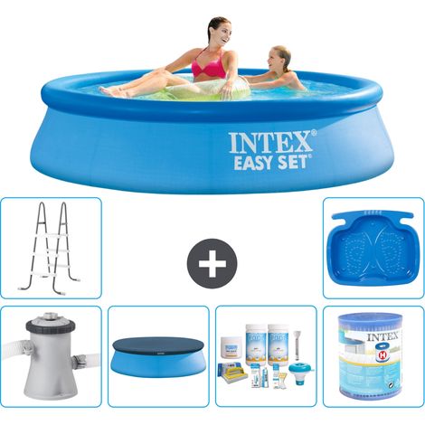 Intex Piscine Easy Set Ronde - 244x61 cm - 7-pièces S30768 (1/4)