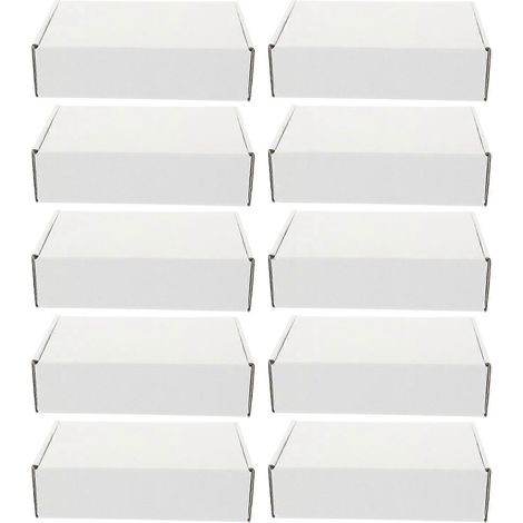 20 boîtes d'expédition en carton ondulé, boîtes d'emballage pour expédition express (1/5)
