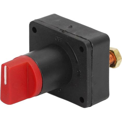 Interrupteur de déconnexion de la batterie, coupure en cas de surintensité, isolation ABS (1/5)