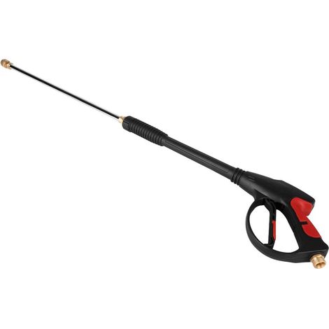 Pressure Washer Gun 4000 PSI 1/2" BSP with 5 Spray Nozzles With 5 x 1/2" BSP Spray Nozzles, Surface Cleaning Accessory, Wash Tool for Construction Sites and Gardens (1/5)