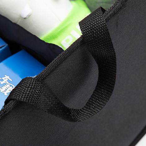 Boîte de rangement multifonctionnelle pliable pour voiture, camion ou SUV, résistante et étanche, grande capacité de rangement. Organisateur de coffre pour voiture, camion ou SUV. (1/4)
