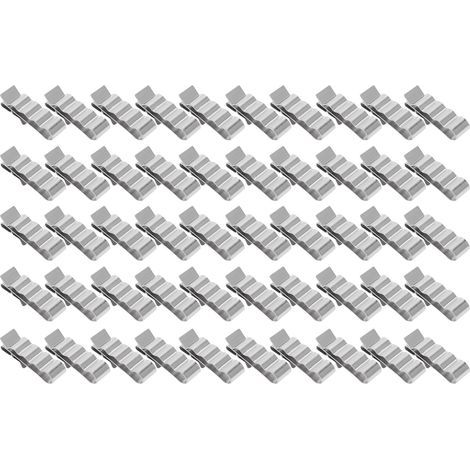 Kabelmanagement-Klemmen aus Edelstahl 304, 50 Stück, 4-adrige Kabelklemmen für Photovoltaik-Solarmodule (1/5)