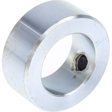 Rs Pro – Bague d'acier zingué M8 x 25mm – Diamètre extérieur 40mm – Largeur 16mm – Fixation par vis de réglage – Une pièce (1/4)