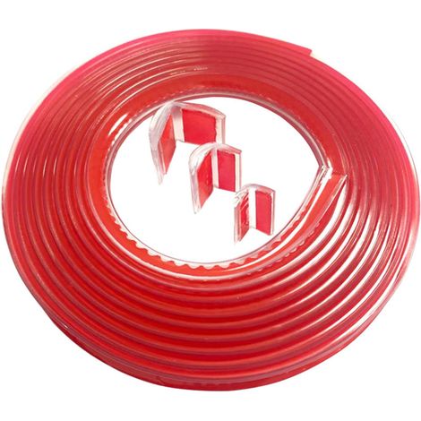 Protections Pour Coins De Table En Silicone - 1 m - Transparent - Auto-Adhésif - Découpable À La Taille - Pour Sécuriser Les Meubles Contre Les Chocs - 1 Pièce