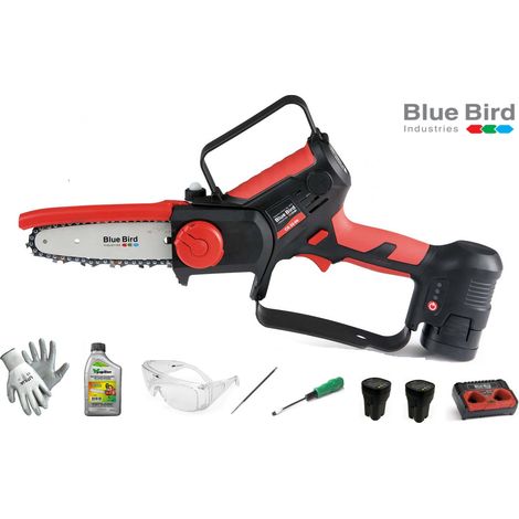 POTATORE A BATTERIA MOTOSEGA POTATRICE 2 BATTERIE CS 22-06 BLUE BIRD (1/4)
