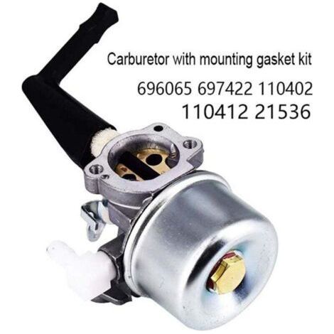 FENOPLASTICACarburateur pour & Stratton 696065 697422 110402 110412 215369 Carburateur de Rechange pour Moteur de Motoculteur.. (1/5)