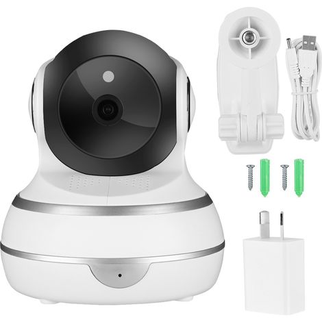 Caméra IP WiFi PTZ 1080p Audio Surveillance Intérieure Détection Mouvement Prise AU (1/5)