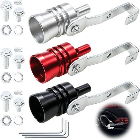 3 Pièces Sifflet Pot Echappement Voiture,Pour Tous Les Modèles Véhicules (1/5)